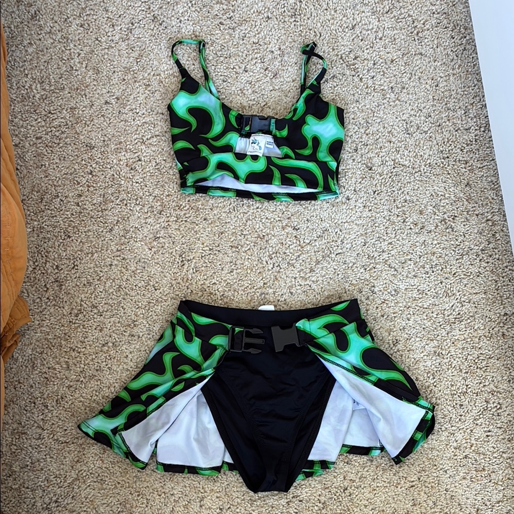 iHeartRaves Green Flames and Black Rave Set